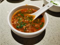 番茄浓汤配牛肉粒-海底捞大排档火锅(悦荟广场店)