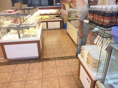 面包甜点陈列柜-长发西饼(道前店)