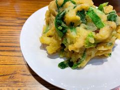 小白菜土豆泥-韩师傅老大同刀削面(北苑路店)