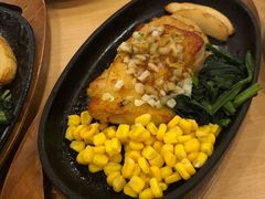 莫利塞风味蒜香鸡排-萨莉亚意式餐厅(特力时尚汇店)