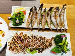 烤秋刀鱼-樱の千渡日式料理·铁板烧•烧鸟(金盛田广场店)