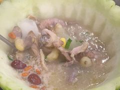 冬瓜盅锅底-野迹·石橄榄鸡·烧烤(新洲店)