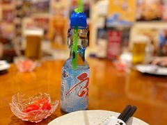 日本波子汽水-気楽亭和食料理(气乐亭大世界本店)