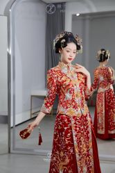 -桃子造型婚纱礼服(凤起广场店)