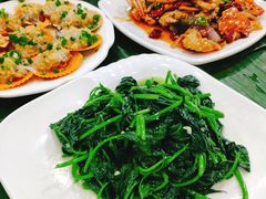 地瓜叶-刘记糟粕醋海鲜烧烤