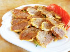 香酥驴肉卷\驴肉春卷-敦煌达记酱驴肉黄面馆
