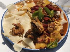 大盘鸡拌面-欧提汗·新疆餐厅·清真(银都路店)
