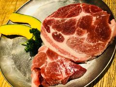猪颈肉-姜虎东白丁烤肉(苏州中心店)