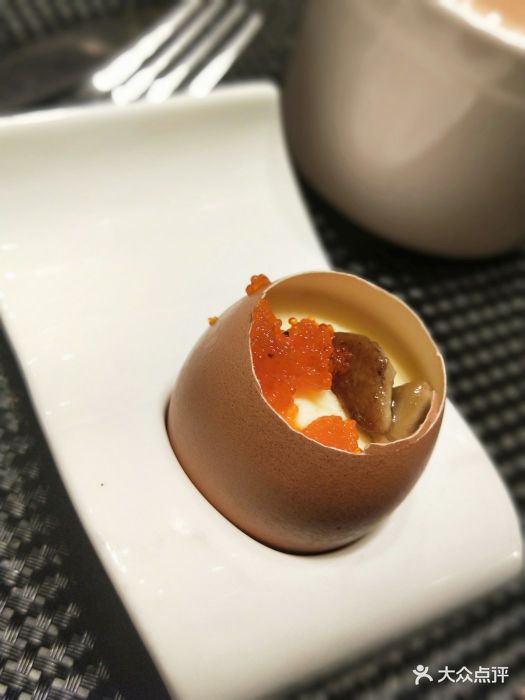 馨牛铁板料理(江北万达店)鹅肝蒸蛋图片