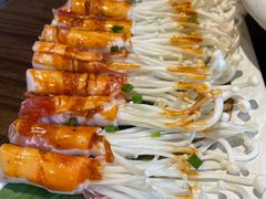 -明洞阿姨·韩式酱蟹烤肉·创意料理(三元桥店)