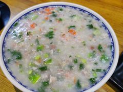 瑶柱海味鱼蓉粥-强记鱼粥(南村店)