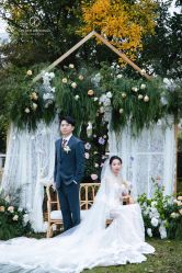 -桃子造型婚纱礼服(凤起广场店)