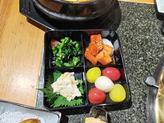 梦山水前菜四宫格-梦山水日本烧肉(五四广场店)