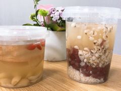 酒酿红豆薏米羹-炖物24章·顺时轻养茶(杭州大厦店)