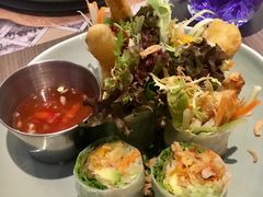 牛油果软壳蟹米纸卷-CHINCHIN 青青·泰国料理(万象食家店)