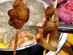 烤胸口油-潮味四季潮汕牛肉火锅(来凤街店)