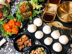 口蘑-黑牛の場烤肉(摩天活力城店)