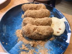 校门口的脆皮炸香蕉-贵凤凰贵州米粉(望京店)