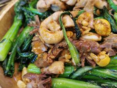 菜心炒鸡杂-竹溪百福酒家(同和店)