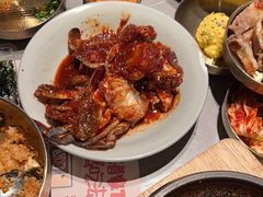 -草家酱蟹炭火烤肉店(珲春南路一店)
