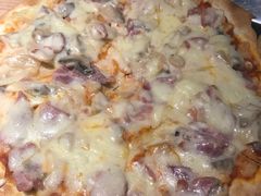 培根蘑菇薄脆披萨（10寸）-新贝乐意大利餐厅(苏州中心店)