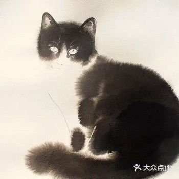 笔墨下的灵动猫咪，爱了