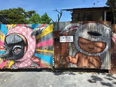 -槟城街头艺术街区