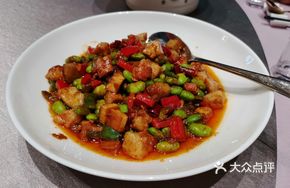 Fava Bean and Pork丁 Sauce