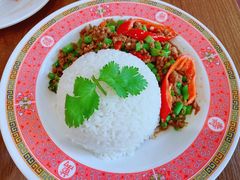打抛叶炒肉末饭-曼谷食堂·泰国家庭料理(丹桂路店)