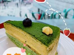芒芒抹茶千层-36抹茶·千层与鲜果茶(欢乐海岸店)