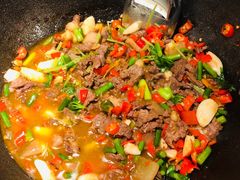 小炒黄牛肉-小隐人家(乐松店)