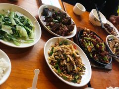 炒血粑鸭-临江餐馆二楼美食部落