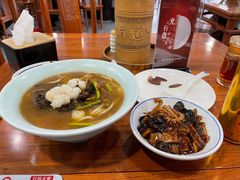 虾爆鳝面-奎元馆.百年奎元.非遗传承(西湖边的解放路店)