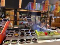 自助调料区-松咖啡自助餐厅·松北香格里拉