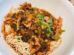 雪菜肉丝盖浇面-花园茶楼(兴城西路店)