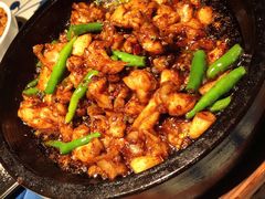 酱爆石锅蛙-绿茶餐厅(王府井永宁门店)