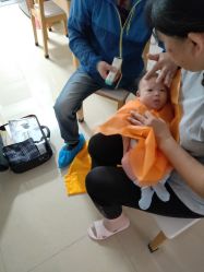 点击看大图 -龙文宝贝上门婴儿理发满月剃胎毛(总店)