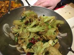 干锅有机花菜-醉得意·家常菜(杨家湾店)