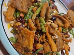 -东来菜馆•手抓海鲜家常菜•海鲜锅贴(鸽子窝店)