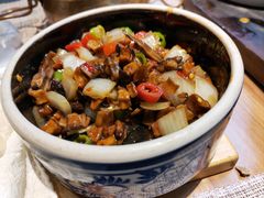 黑三剁配薄饼-雀舞云南菜(乐客城店)