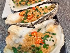 烤生蚝-野迹·石橄榄鸡·烧烤(新洲店)