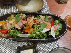 特色刺身沙拉-玄白·炭烤活鳗(上海首店)