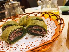绿茶红豆薄撑-顺德人家食府(黄金广场店)