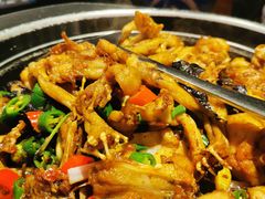 青椒紫苏味-蛙小侠·沸腾砂锅(南山欢乐颂店)