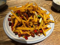 干煸藕丝-静一餐厅·湖北菜(前门店)