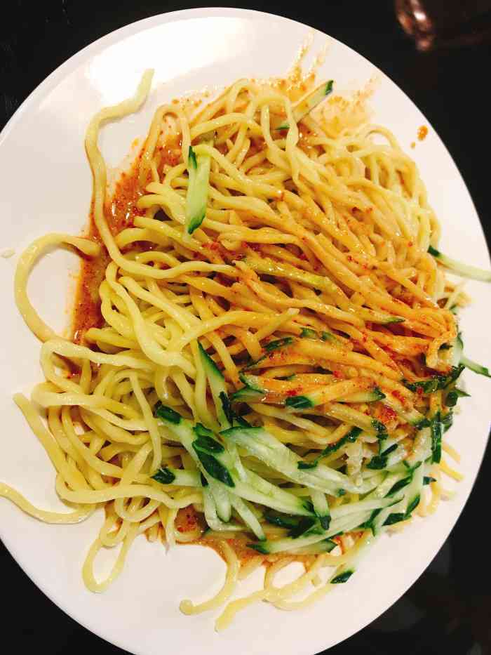 百花村二楼餐饮广场-"麻酱凉面,真的好爱吃,好吃!离开家乡就会.