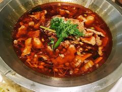 水煮肉片-吕氏疙瘩汤·新鲁菜(潍坊银座店)