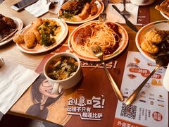 海鲜蛋花汤-比格比萨自助(花园路店)