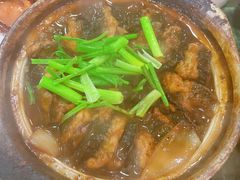 石斑鱼香茄子煲-齐海鱼圣深海石斑鱼火锅店(极地海洋世界店)