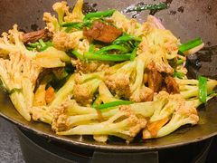 干锅有机菜花-金掌勺东北菜(格兰晴天店)